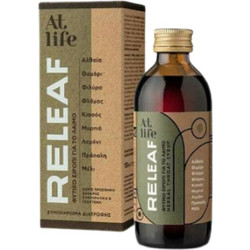 At Life Releaf Φυτικό Σιρόπι για Ερεθισμένο Λαιμό 150ml