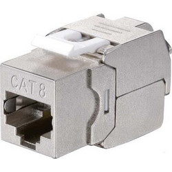 Equip Keystone Buchse geschirmt Cat8.1 wzf.8Stk sil
