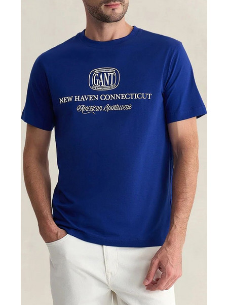 GANT ΜΠΛΟΥΖΑ ΚΜ GRAPHIC T-SHIRT 3G2003469-435 Blue