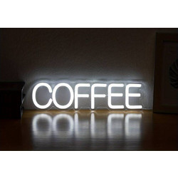 Coffee NEON ταμπέλα πινακίδα LED Νυχτερινή λάμπα για το σπίτι, Coffee Shop, BAR
