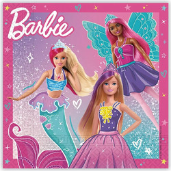 Χαρτοπετσέτες Barbie Fantasy (8 τεμ)