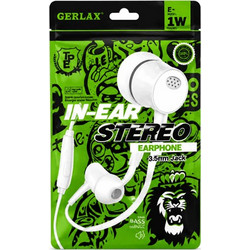 Gerlax E1W Handsfree In-Ear 3.5mm White