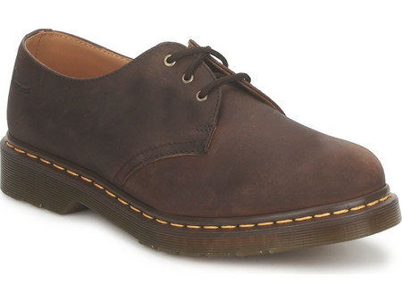 Smart shoes Dr. Martens 1461 DARK BROWN CRAZY HORSE