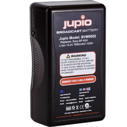Jupio Μπαταρία V-Mount Led για Sony BP-65H 14.4V-7.8Ah/112Wh BVM0002