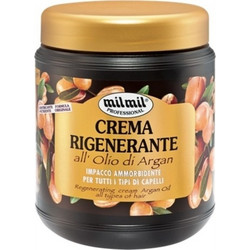 Mil Mil Crema Rigenerante Argan Oil Μάσκα Μαλλιών για Επανόρθωση 1lt