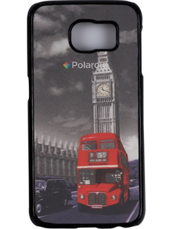 Polaroid 98046 Σκληρή Λεπτή 3D Θήκη Προστασίας Hard Shell για Samsung Galaxy S6 με σχέδιο Big Ben και English Bus - Polaroid
