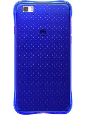 Huawei P8 Lite Case- Soft TPU Hockey Case with Dots High Quality Blue (oem)