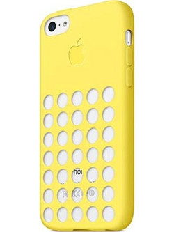 Θήκη Apple MF038ZM/A iPhone 5C Yellow Original