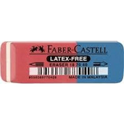 ΓΟΜΑ FABER CASTELL AWF 187040 7070-40 ΚΟΚΚΙΝΗ/ΜΠΛΕ