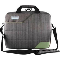 Modecom Montana Τσάντα Laptop Ώμου 15.6" Grey / Green