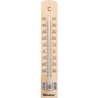 Θερμόμετρο Δωματίου Ξύλινο - METALTEX - 298005