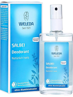 Weleda Sage Φυσικό Αποσμητικό Spray Χωρίς Αλουμίνιο 100ml