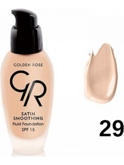 Golden Rose Satin Smoothing Fluid 29 Liquid Foundation SPF15 34ml