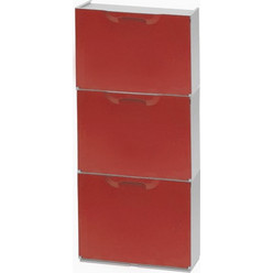 ArtPlast Παπουτσοθήκη Πλαστική 237.513R 51x17.3x123cm