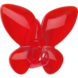 Κρεμαστράκι Αυτοκόλλητο Spirella Mariposa 05211.002 Κόκκινο