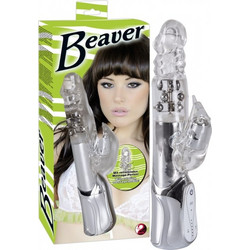 Seven Creations Eclipse Ultra 7 Beaver Δονητής Rabbit 17cm Clear
