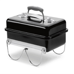 Weber Go Anywhere Ψησταριά Κάρβουνου με Καπάκι Επιφάνειας 42x26cm