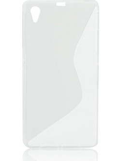 Θήκη Σιλικόνης TPU S line Sony Xperia M4 Aqua - Διάφανη