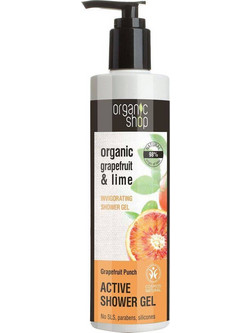 Natura Siberica Organic Shop Grapefruit & Lime Invigorating Αφρόλουτρο σε Gel 280ml