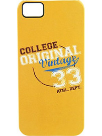 Θήκη OXO College Apple για iPhone 5, 5S Back cover Orange