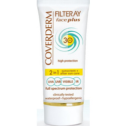 Coverderm Filteray Plus Oily / Acneic Αντηλιακή Κρέμα Προσώπου SPF30 50ml