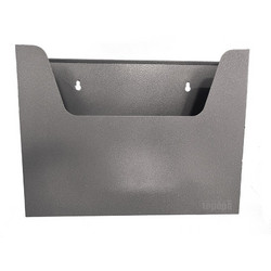 Import-Hellas Γραμματοκιβώτιο Εντύπων TX0001 34.5x7.5x26cm Νίκελ Ματ