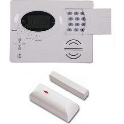 M-Tech STIII M1000 Ασύρματο Σύστημα Συναγερμού με 1 Αισθητήρα Πόρτας, 1 Σειρήνα, Κέντρο, Πληκτρολόγιο (GSM)