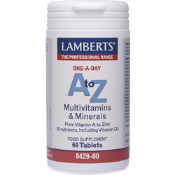 Lamberts A-Z Multi Vitamins 60 Ταμπλέτες