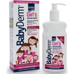 InterMed Babyderm Girlʼs Intimate Wash Υγρό Καθαρισμού 300ml