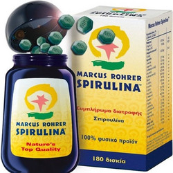 Marcus Rohrer Spirulina 180 Ταμπλέτες