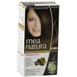 Farcom Mea Natura 6.88 Σοκολατί Φυτική Μόνιμη Βαφή Μαλλιών Χωρίς Αμμωνία 60ml