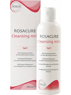 Synchroline Rosacure Γαλάκτωμα Ντεμακιγιάζ για Ευαίσθητη Επιδερμίδα 200ml