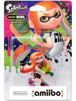 Nintendo Amiibo Splatoon Inkling Girl