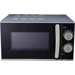 Robin GW-900 Φούρνος Μικροκυμάτων με Grill 25lt Μαύρος