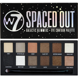 W7 Spaced Out Galactic Glimmers Eye Contour Παλέτα Σκιών 9.6gr