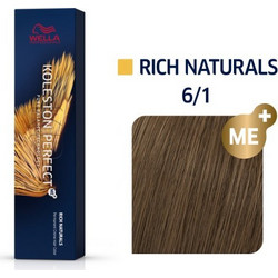 Wella Koleston Perfect Me+ Rich Naturals 6/1 Ξανθό Σκούρο Σαντρέ Μόνιμη Βαφή Μαλλιών 60ml