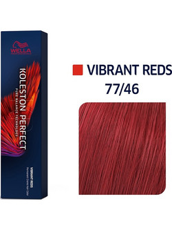 Wella Koleston Perfect Me+ Vibrant Reds 77/46 Ξανθό Ανοιχτό Κόκκινο Βιολέ Μόνιμη Βαφή Μαλλιών 60ml
