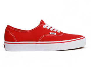 Vans Authentic Ανδρικά Sneakers Κόκκινα VEE3RED