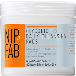 Nip + Fab Glycolic Fix Daily Cleansing Pads Χημικό Peeling Προσώπου 60τμχ