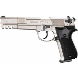 Umarex Walther CP88 Nickel Competition Αεροβόλo Πιστόλι CO2 Pellets Μεταλλικό 4.5mm