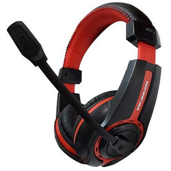Havit H2116D Gaming Headset Over Ear Black Red