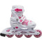 Roces Jokey 3.0 Inline Αυξομειούμενα Rollers Παιδικά Λευκά Ροζ 18.400846