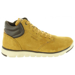 Geox Xunday Παιδικά Μποτάκια Καφέ Suede με Φερμουάρ J843NA022BCC2286