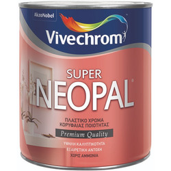 Vivechrom Super Neopal Πλαστικό Χρώμα Εσωτερικού Χώρου Κεραμιδί 23 0.375lt
