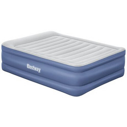 Bestway Tritech Queen 15432 Φουσκωτό Στρώμα Ύπνου Υπέρδιπλο με Ενσωματωμένη Ηλεκτρική Τρόμπα 203x152x61cm