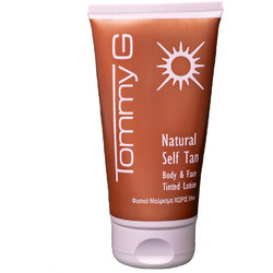 Tommy G Natural Body & Self Tan Γαλάκτωμα Light & Medium Προσώπου & Σώματος 150ml