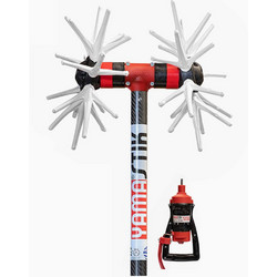 Yamastik X12 Ελαιοραβδιστικό Μπαταρίας Αχινός 12-15V με Κοντάρι Carbon 2.5m 3kg