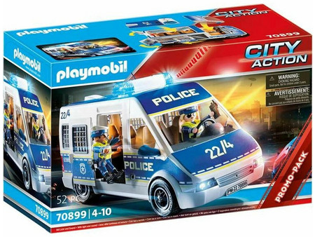 Playmobil City Action Αστυνομικό Λεωφορείο για 4-10 Ετών 70899