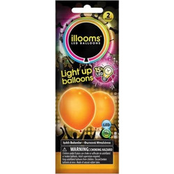 Giochi Preziosi Illooms - Φωτεινά Μπαλόνια LED 2Τμχ - 6 Χρώματα LLM06000