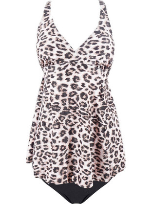 Gsecret Bikini Set με Ενίσχυση Animal Print Καφέ WH86009-22332